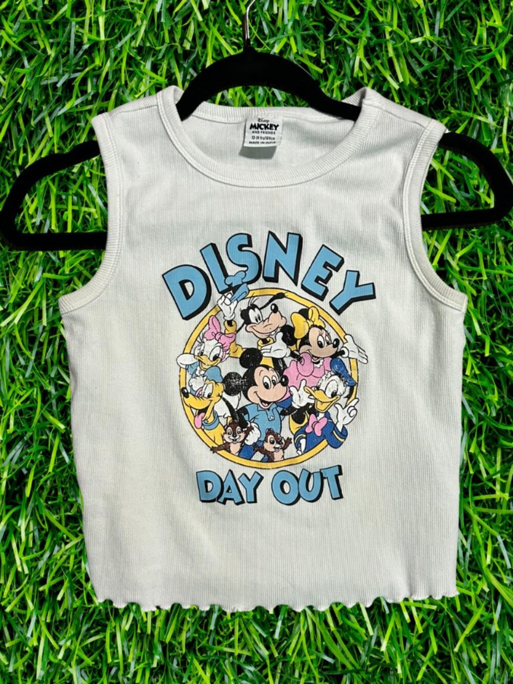 Kids Disney Day Out Tank Top Size 13/14